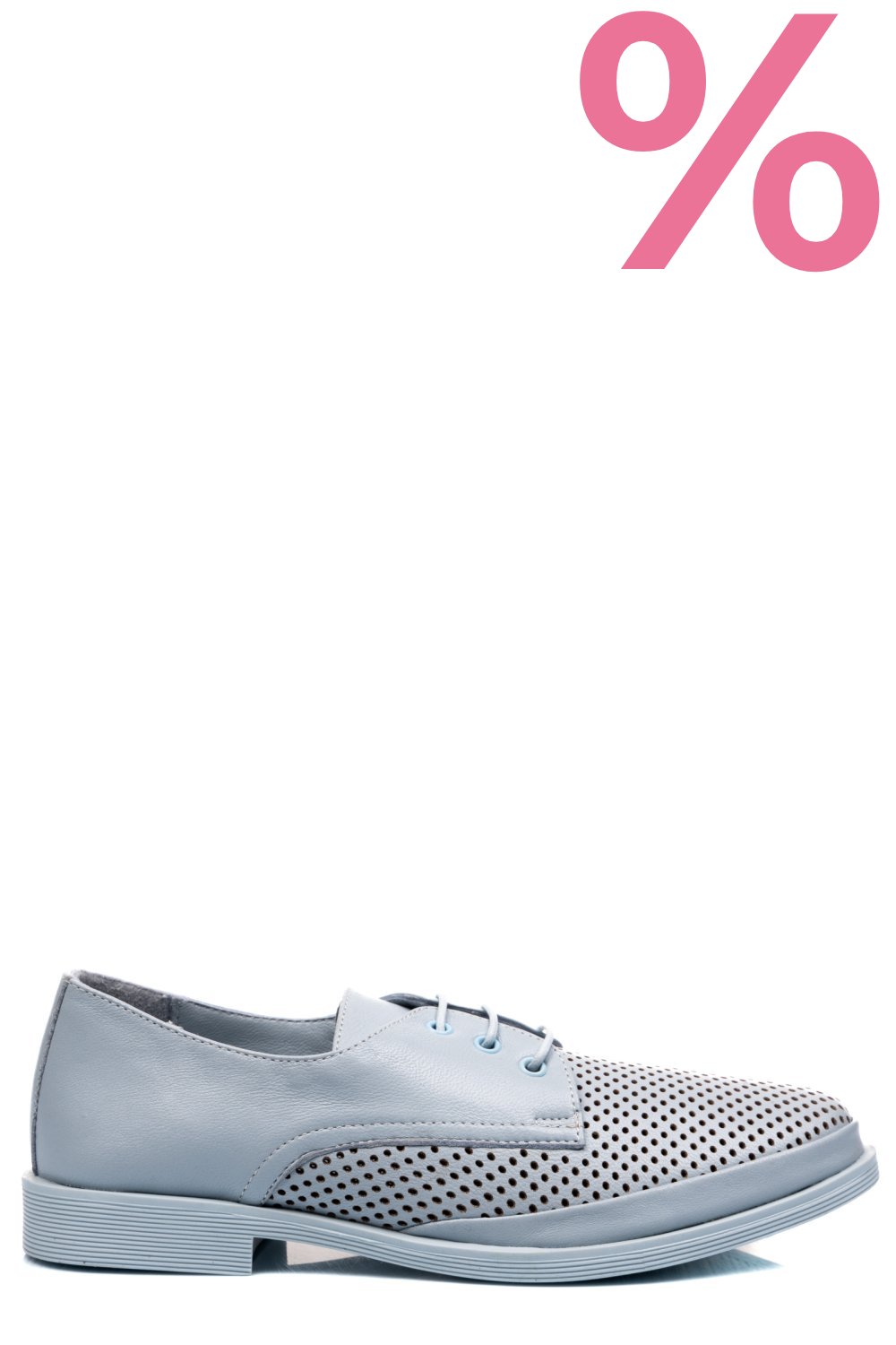PANTOFI ALBASTRI PIELE NATURALA 1PC115