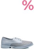 PANTOFI ALBASTRI PIELE NATURALA 1PC115