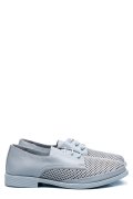 PANTOFI ALBASTRI PIELE NATURALA 1PC115