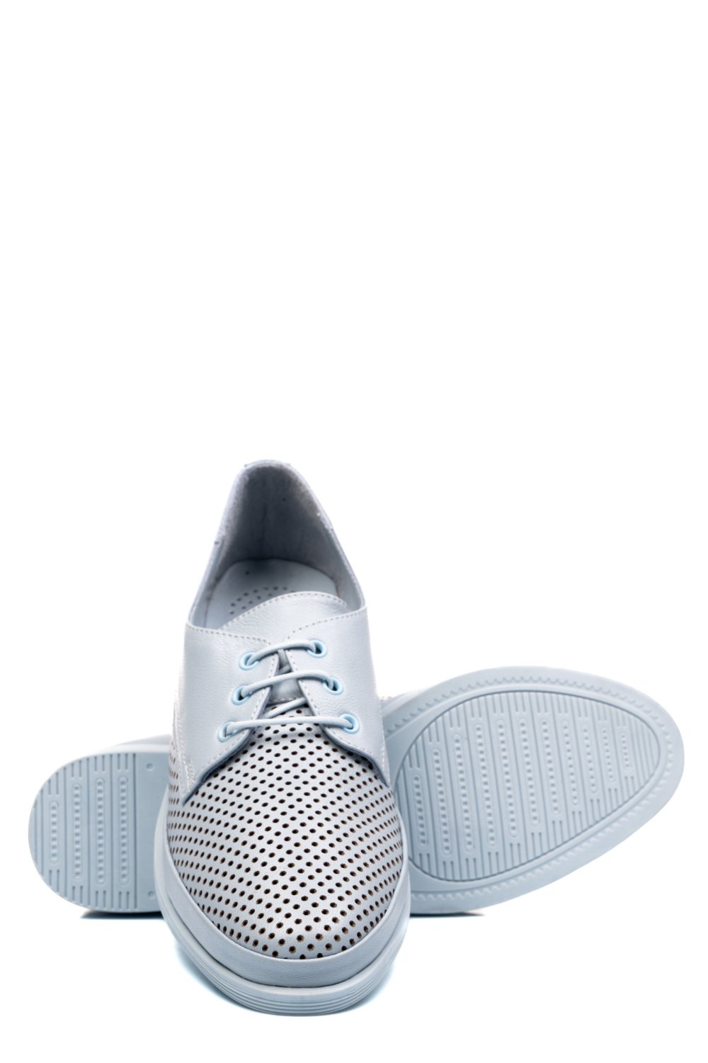 PANTOFI ALBASTRI PIELE NATURALA 1PC115