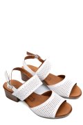SANDALE ALBE PIELE NATURALA 9PC10051