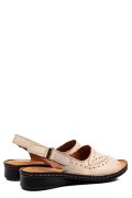 SANDALE BEJ PIELE NATURALA 7PC3527