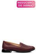 PANTOFI BORDO PIELE NATURALA 4PC6106