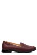 Pantofi bordo piele naturala 4pc6106