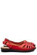 SANDALE ROSII PIELE NATURALA 1950AKA