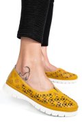 ESPADRILE GALBENE PIELE NATURALA JSPY3960