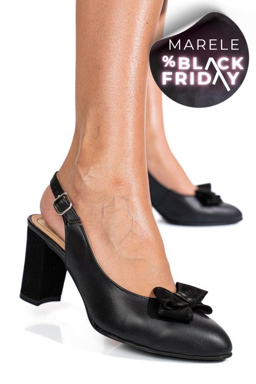 Pantofi black piele naturala 1s77715