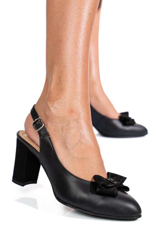 Pantofi black piele naturala 1s77715