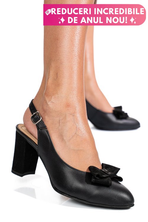 Pantofi black piele naturala 1s77715