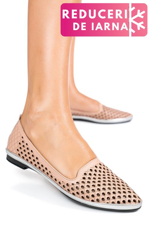 Balerini roz piele naturala 0pc6aka