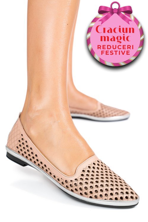 Balerini roz piele naturala 0pc6aka