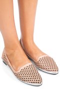 BALERINI ROZ PIELE NATURALA 0PC6AKA