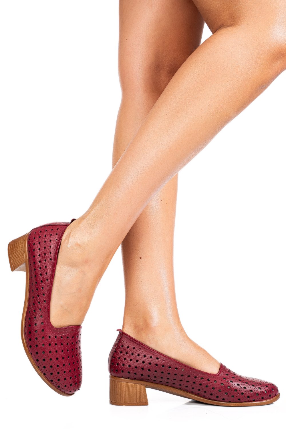PANTOFI VISINII PIELE NATURALA 3PC06MM