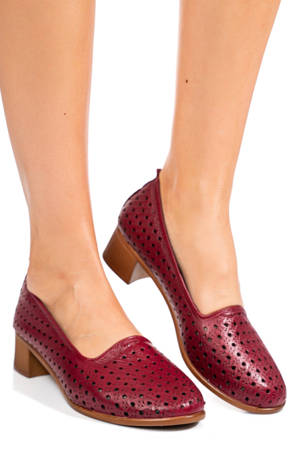 PANTOFI VISINII PIELE NATURALA 3PC06MM