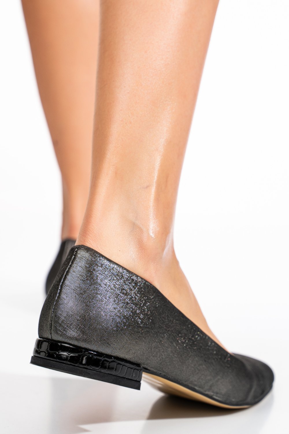 BALERINI NEGRU SIDEF PIELE NATURALA APCKADIA03