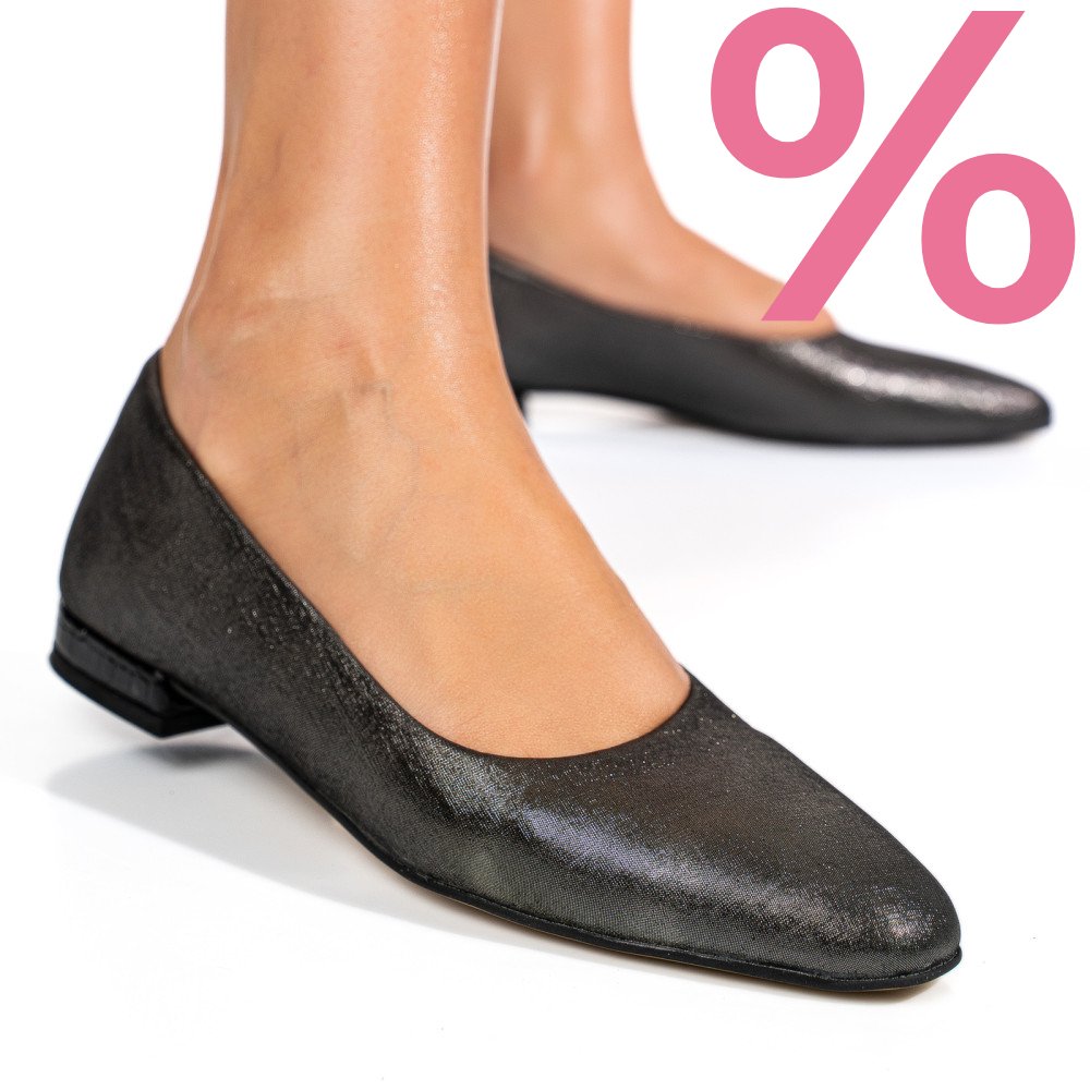 BALERINI NEGRU SIDEF PIELE NATURALA APCKADIA03