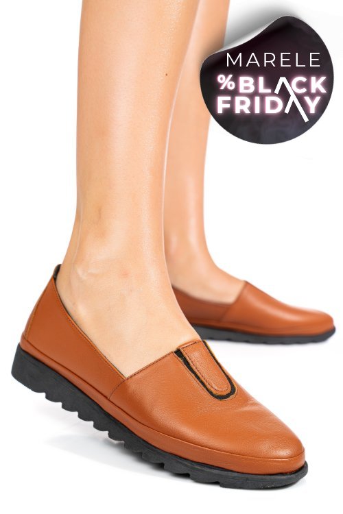 Espadrile maro piele naturala apcrt333