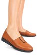 Espadrile maro piele naturala apcrt333