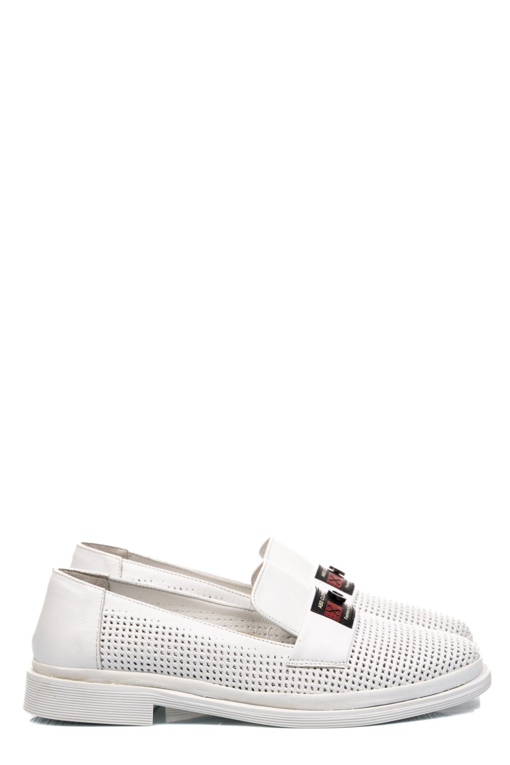 PANTOFI ALBI PIELE NATURALA 1PC197