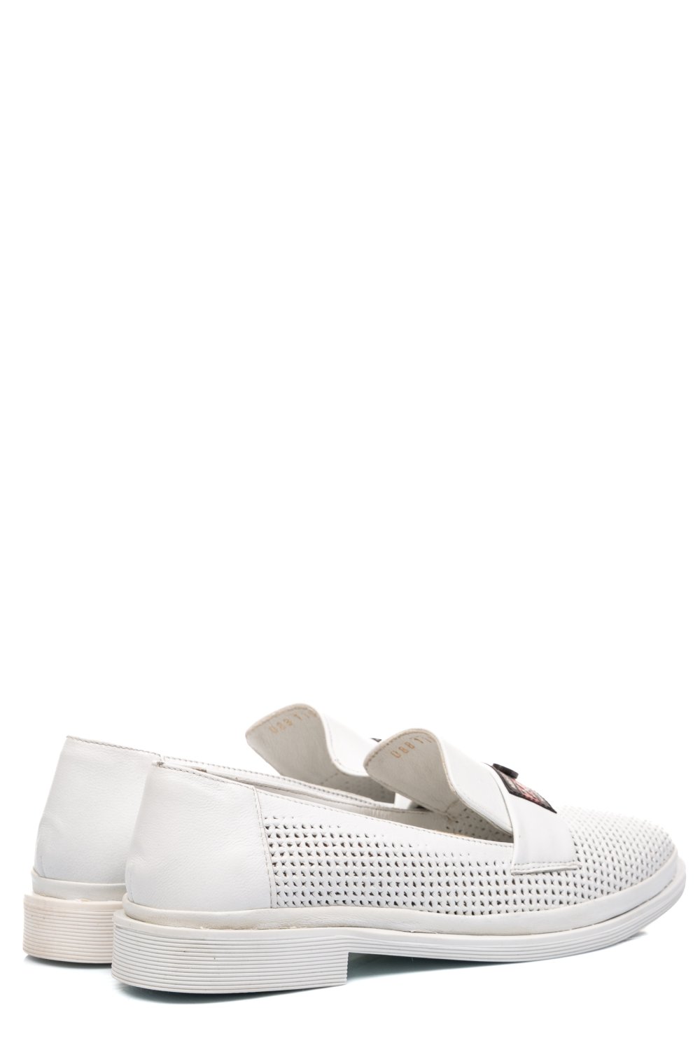 PANTOFI ALBI PIELE NATURALA 1PC197