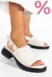 Sandale bej piele naturala fsp001802