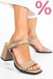 Sandale khaki piele naturala tspn6414