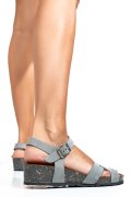 SANDALE GREY PIELE NATURALA GSPILDA
