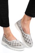 ESPADRILE GRI PIELE NATURALA JSPY3960