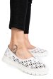 Espadrile albe piele naturala jspy3960
