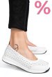 Espadrile albe piele naturala tsp3026