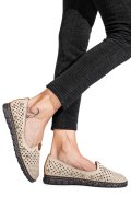 ESPADRILE BEIGE PIELE NATURALA JSPY2602