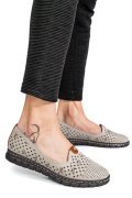 ESPADRILE LIGHT GREY PIELE NATURALA JSPY2602