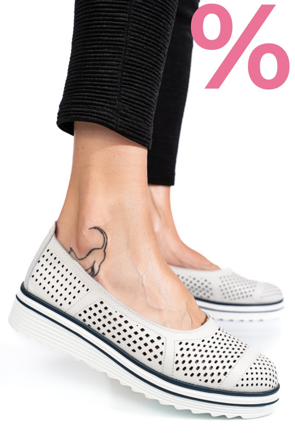 ESPADRILE ALBE PIELE NATURALA PSPL2033