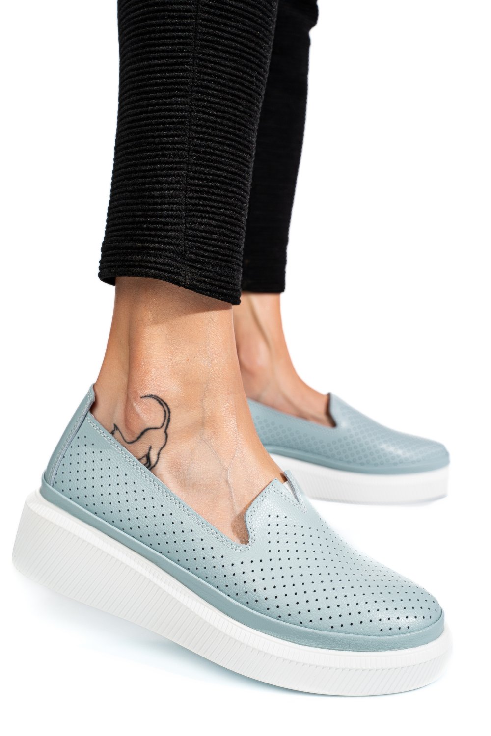 MOCASINI BLEUMARIN PIELE NATURALA JSPY3872