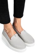 MOCASINI GRI PIELE NATURALA JSPY3872