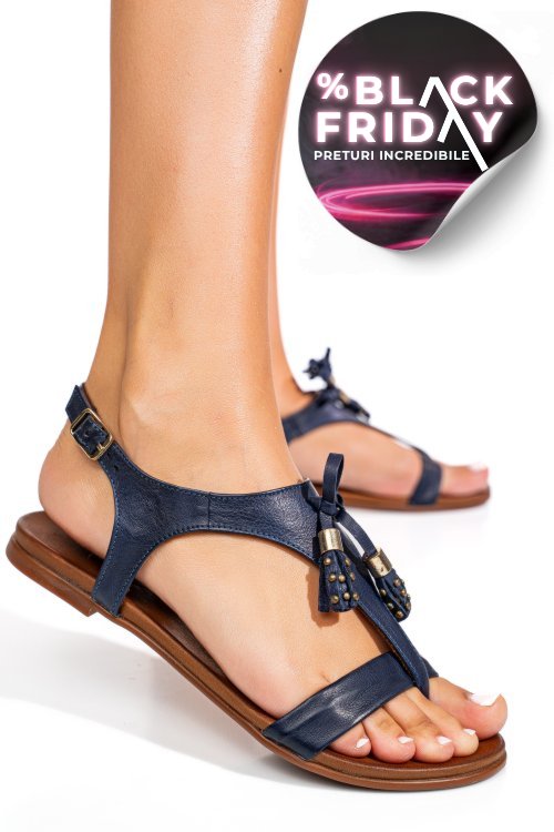 Sandale bleumarin piele naturala 1pc7215