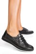 Pantofi negri piele naturala 1pc304