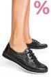 Pantofi negri piele naturala 1pc304