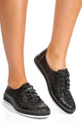 PANTOFI NEGRI PIELE NATURALA 1PC304