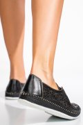 PANTOFI NEGRI PIELE NATURALA 1PC304
