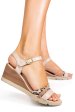 Sandale bej piele naturala 1s772542752