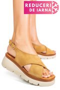 SANDALE MARO PIELE NATURALA INTOARSA 1S777986