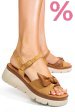 Sandale maro piele naturala 1s778234