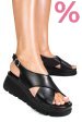 Sandale negre piele naturala 1s777986
