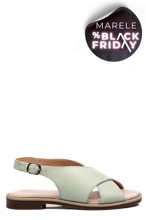 Sandale olive piele naturala 1573802