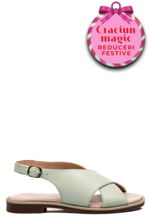 Sandale olive piele naturala 1573802