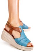 SANDALE MARO BLEU PIELE NATURALA 4S77147