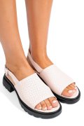 SANDALE ROZ PIELE NATURALA FSP001802