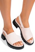 SANDALE ROZ PIELE NATURALA FSP001802