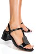 Sandale negre piele naturala tspn6415